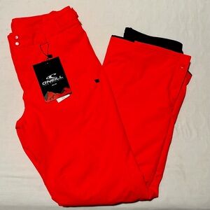 O’Neill Day Glow/Neon Orange Insulated Ski/Snowboard Pants – Size Medium (NWT)